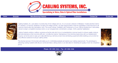 Desktop Screenshot of cablingsystemsinc.net